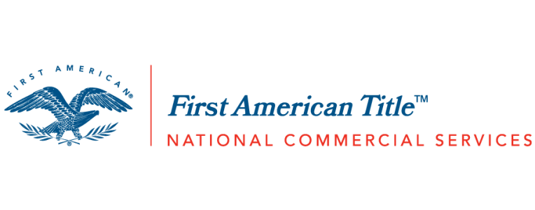 first american title insurance company national commercial services logo